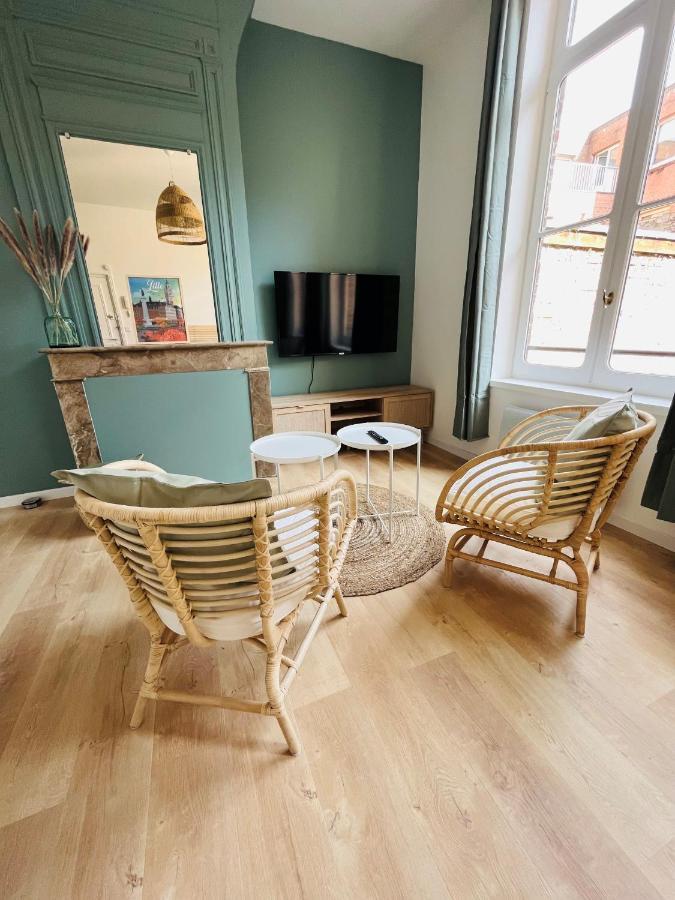 Logement Forte Proximite Gares De Rijsel Buitenkant foto
