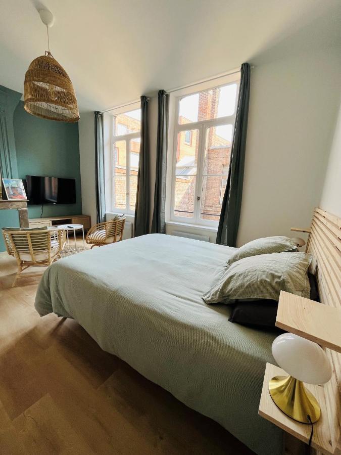 Logement Forte Proximite Gares De Rijsel Buitenkant foto