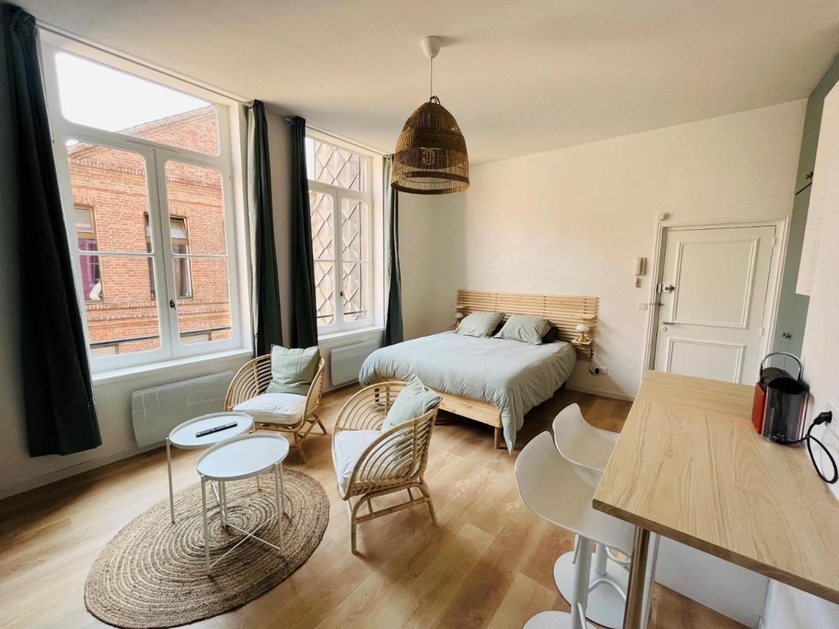 Logement Forte Proximite Gares De Rijsel Buitenkant foto